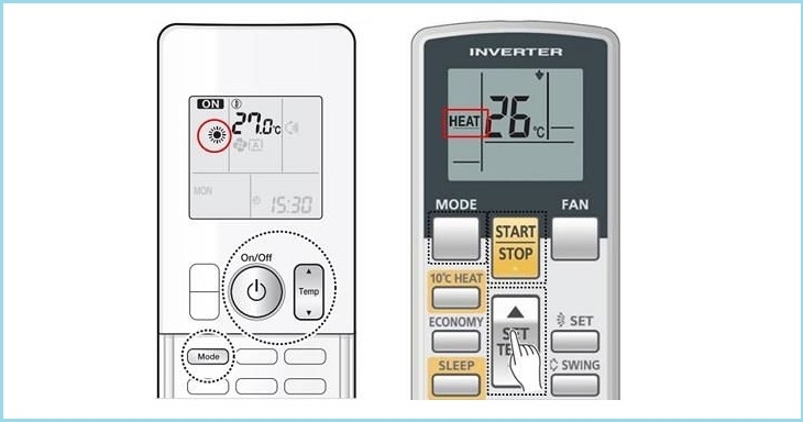Chế độ sưởi ấm điều hòa Daikin: Cách bật, ký hiệu và lưu ý khi dùng mùa đông