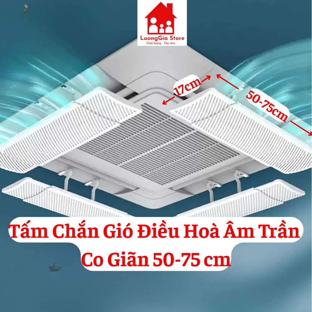 TẤM CHẮN GIÓ ĐIỀU HÒA ÂM TRẦN – GIẢI PHÁP CẢN GIÓ, CHE GIÓ VÀ ĐIỀU HƯỚNG KHÍ LẠNH