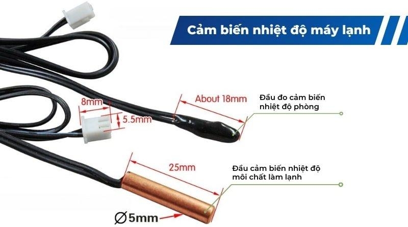 Cảm biến nhiệt R4T R7T: Ý nghĩa, dấu hiệu lỗi và lưu ý khi kiểm tra trên điều hòa Daikin