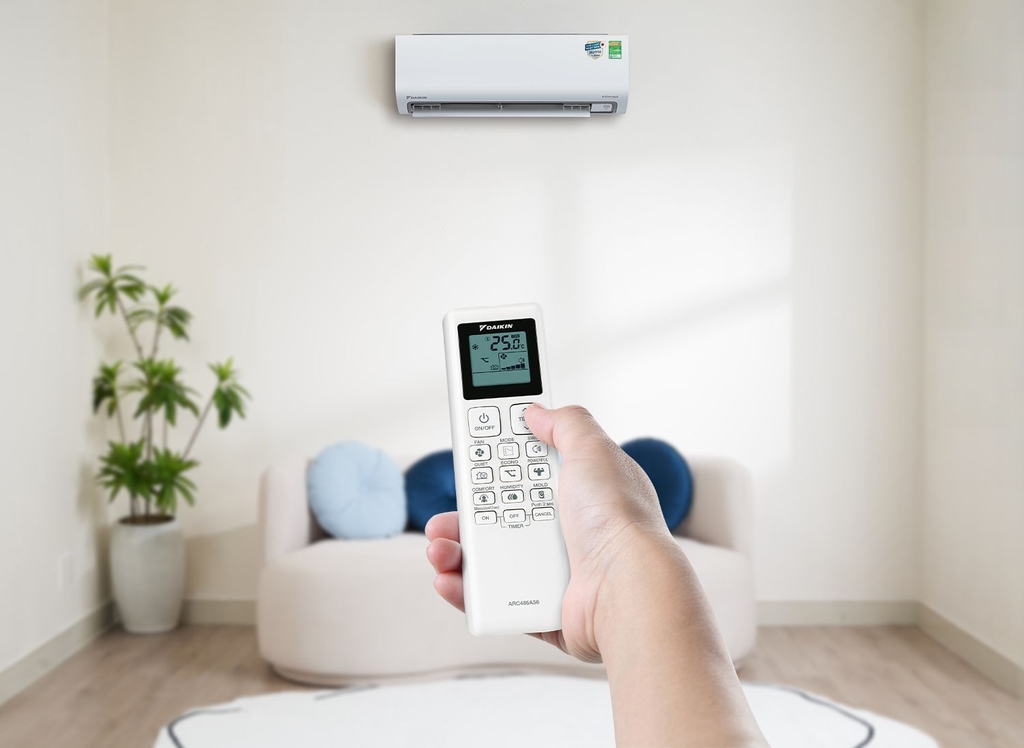 Hướng dẫn sử dụng điều hòa Daikin: Cách bật, chỉnh chế độ và dùng remote đúng cách