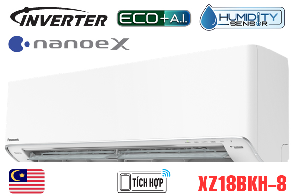 Điều hòa Panasonic 18000 BTU 2 chiều inverter XZ18BKH-8