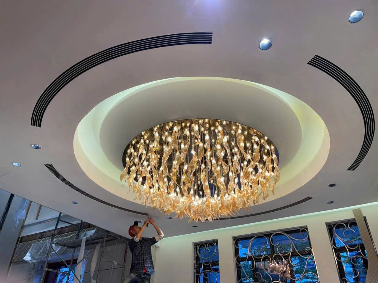 Cửa Gió Điều Hoà Âm Trần Dạng Tròn