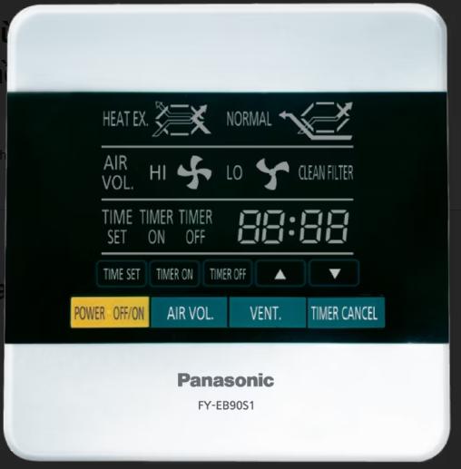 Điều Khiển Có Dây Cho Máy ERV Thu Hồi Nhiệt – Panasonic FY-EB90S1