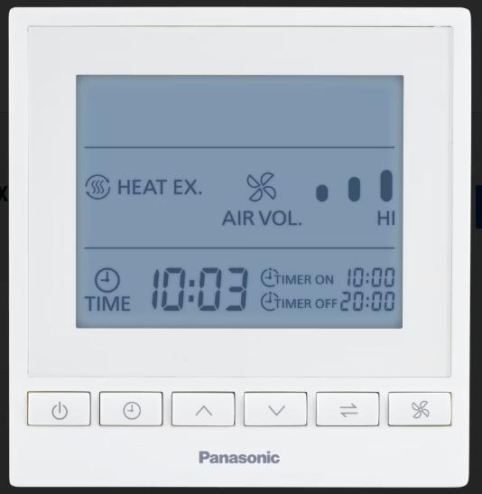 Điều Khiển LCD Cho ERV DC, Hỗ Trợ RS485 & BMS – Panasonic FV-SWGR1