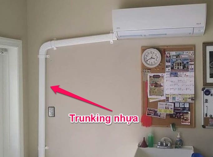 Combo Cao Cấp CS 9.000–12.000 BTU – Có Hộp Ghen Che Ống