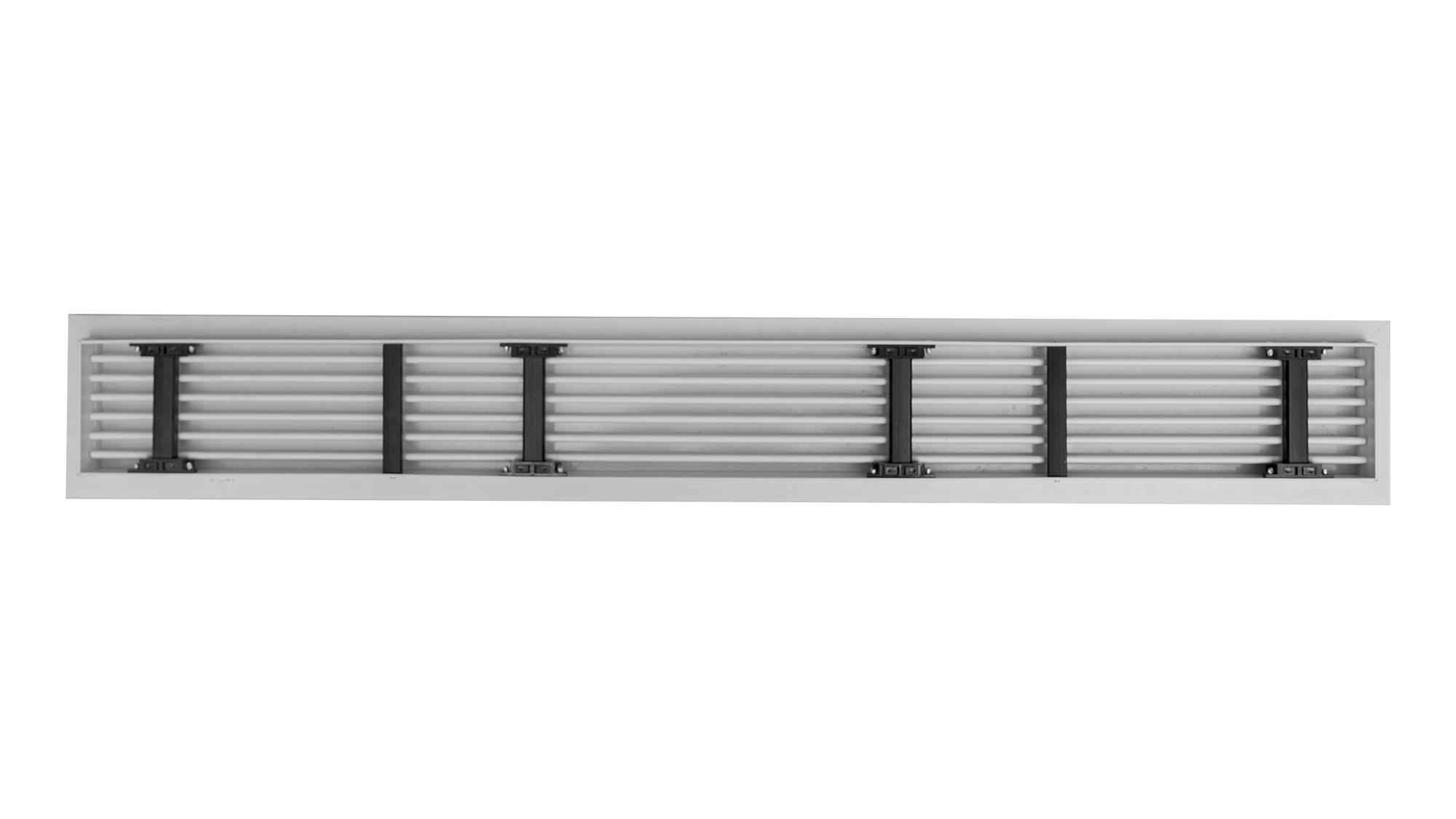 Cửa gió STANDARD  không viền (viền âm) nan trắng