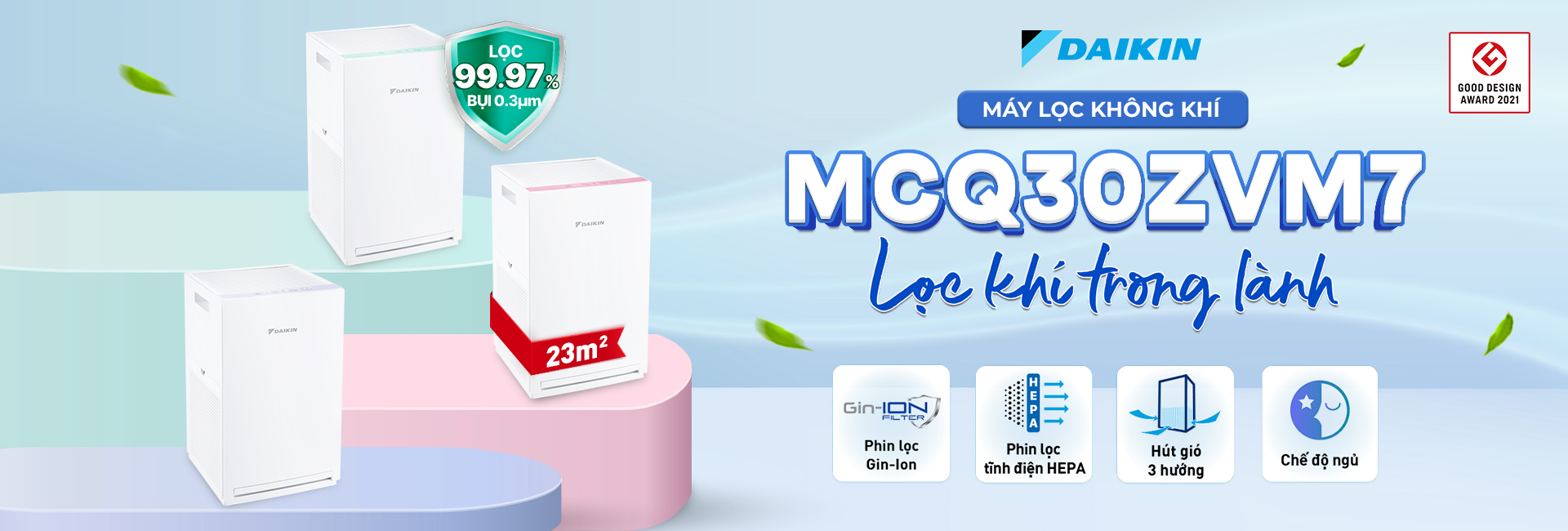 Máy lọc không khí MCQ30ZVM7