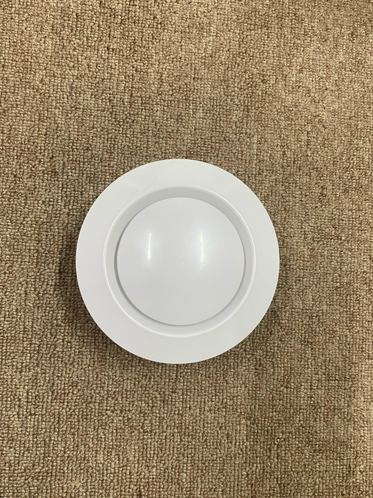 Cửa gió khí tươi nhựa ABS Tròn D200mm Loại Trơn