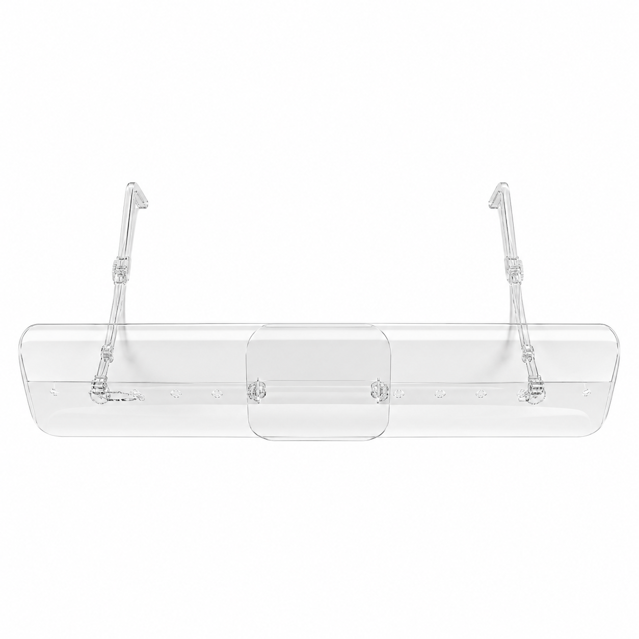 Tấm Chắn Gió Điều Hòa Treo Tường Trong Suốt – Co Giãn 560–1020mm