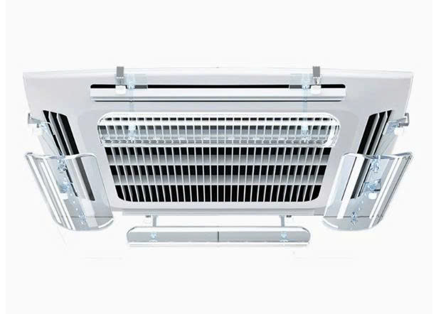 Tấm chắn gió điều hoà âm trần loại trong suốt, đảo hướng gió