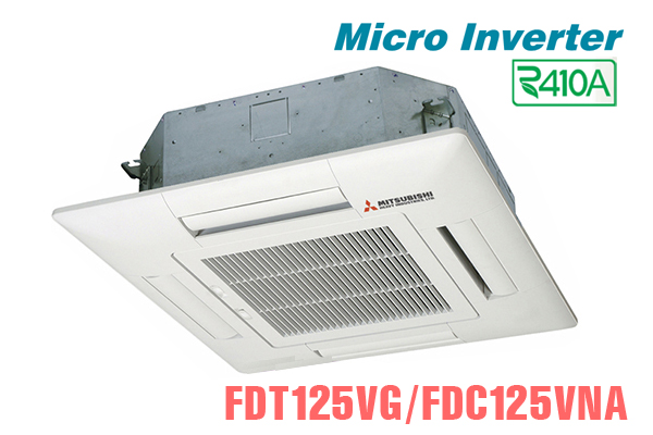 Điều hòa âm trần cassette Mitsubishi Heavy 45000BTU Inverter 2 chiều FDT125VH/FDC125VNA
