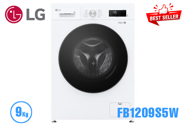 Máy giặt lồng ngang LG 9kg inverter FB1209S5W