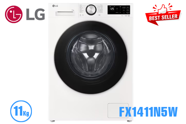 Máy giặt lồng ngang LG 11kg inverter FX1411N5W