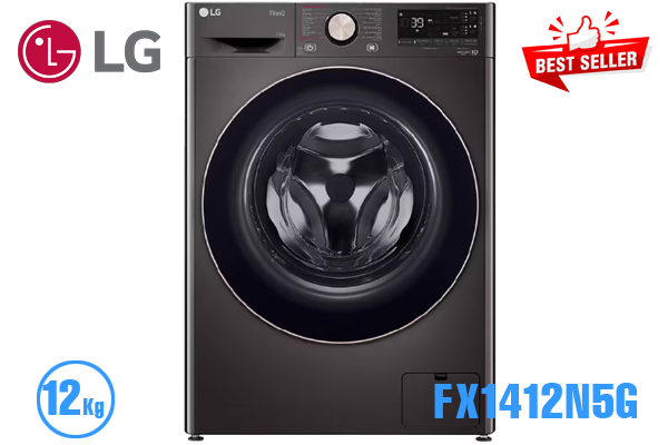 Máy giặt lồng ngang LG 12kg cửa ngang FX1412N5G