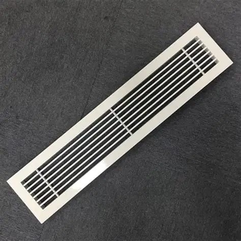 Cửa gió điều hòa nhựa ABS KT 1000x150mm kèm lưới lọc bụi