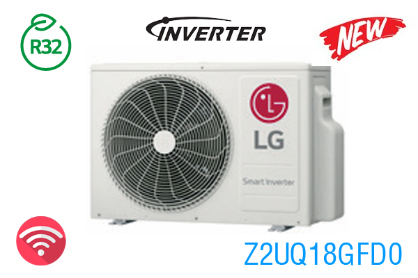 Dàn nóng Điều hòa multi LG 1 chiều 1 nóng 2 lạnh LG 18000BTU Z2UQ18GFD0