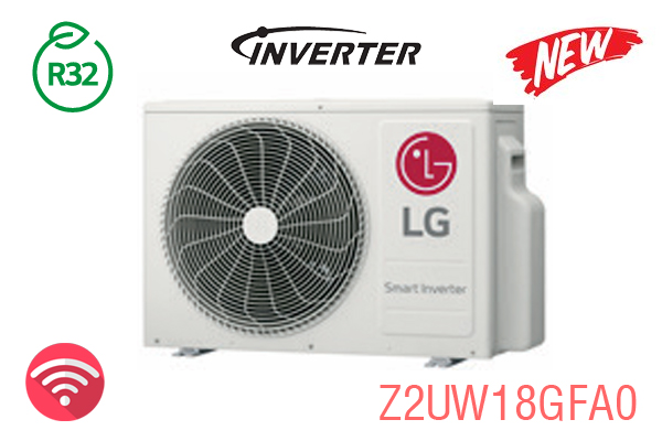 Dàn nóng multi điều hòa LG 2 chiều 18.000btu Z2UW18GFA0