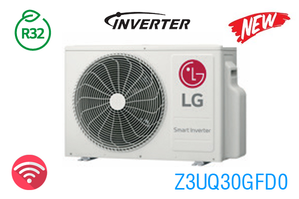 Dàn nóng Điều hòa multi LG 1 chiều 1 nóng 3 lạnh LG 30000BTU Z3UQ30GFD0