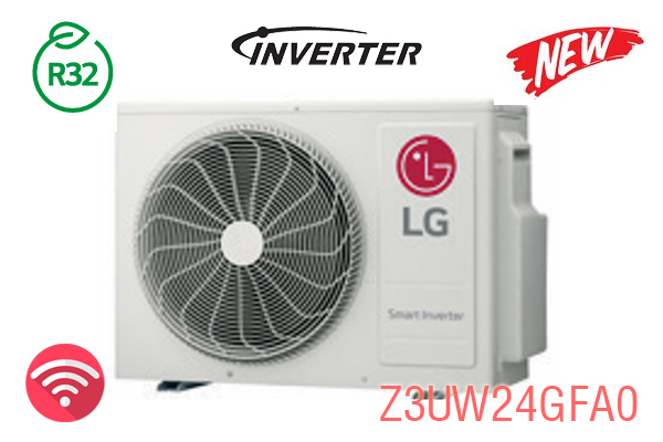 Dàn nóng multi điều hòa LG 2 chiều 24.000btu Z3UW24GFA0