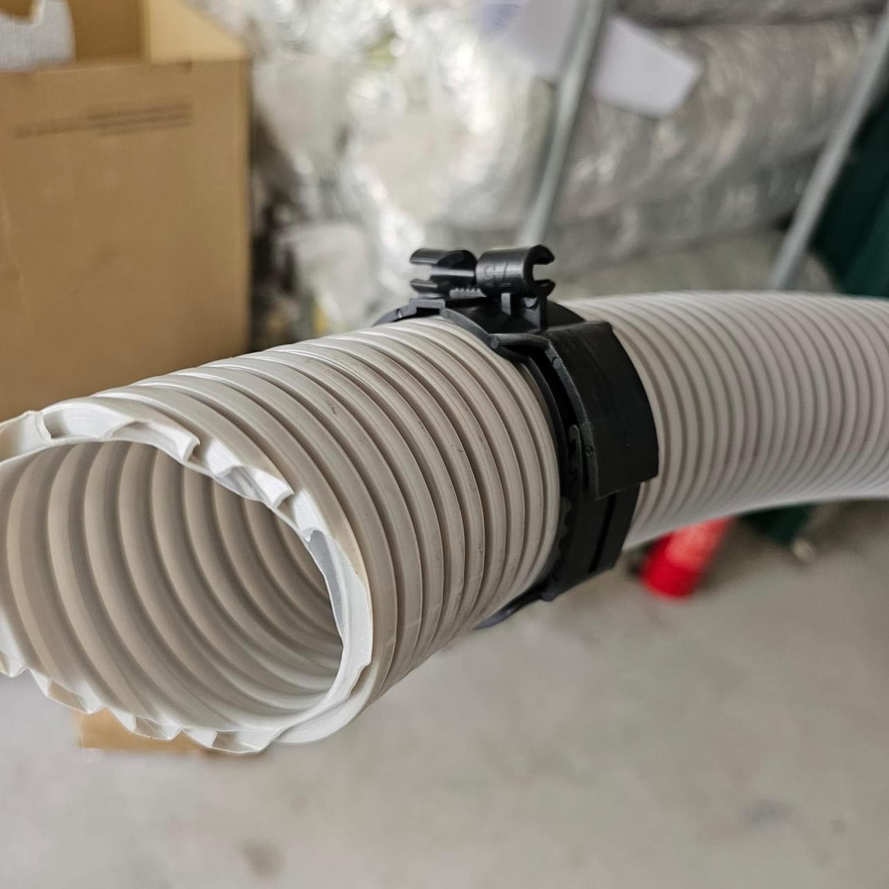 Ống gió khí tươi HDPE 2 Lớp D200mm