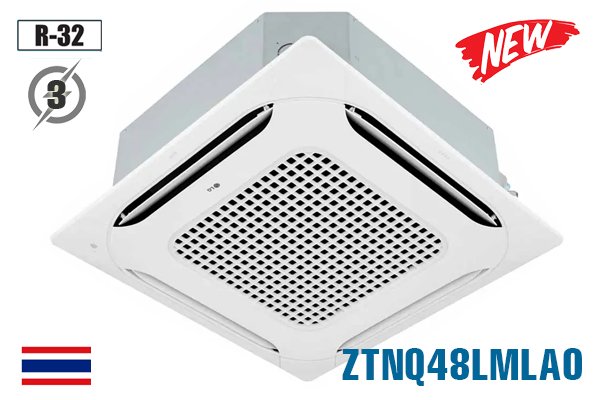 Điều hòa âm trần cassette LG 4 hướng thổi 48000BTU 3 pha gas R32 ZTNQ48LMLA0