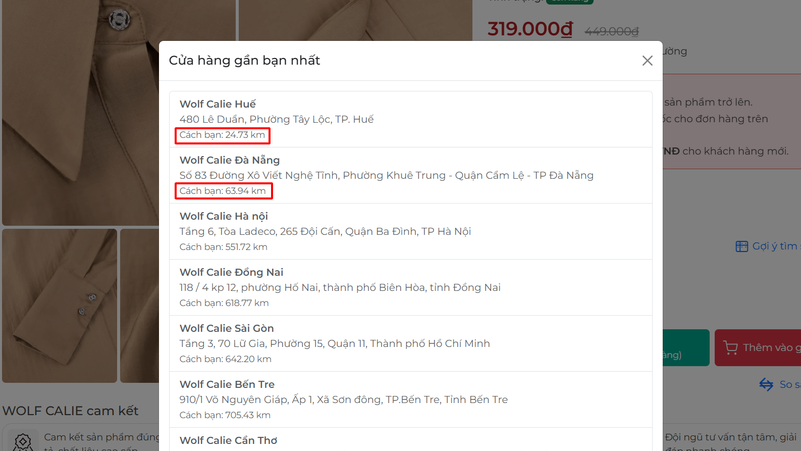Cửa hàng gần bạn