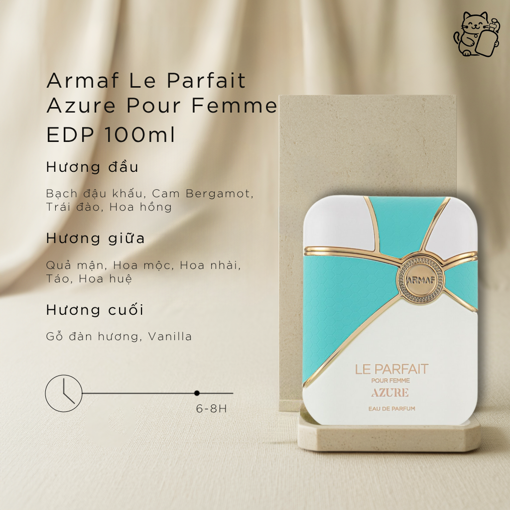 Armaf Le Parfait Azure Pour Femme EDP 100ml