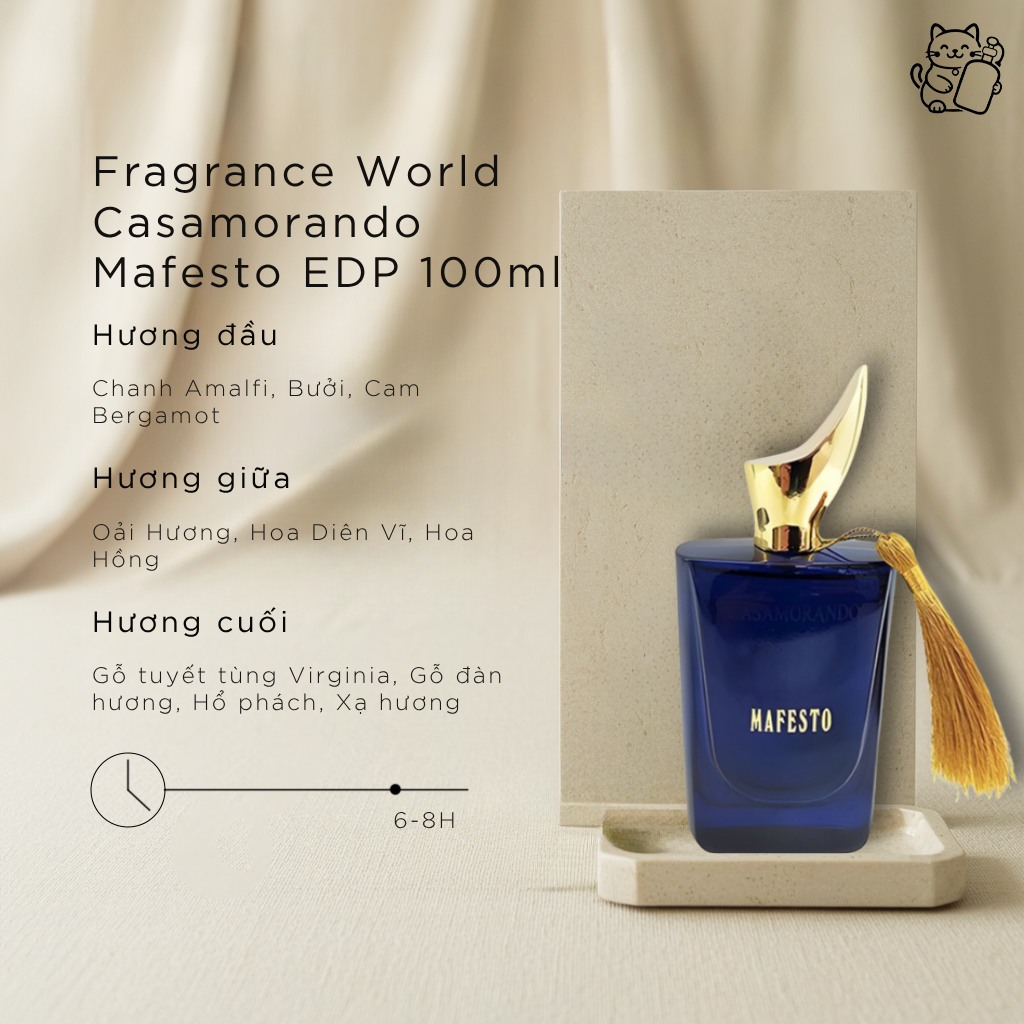 Fragrance World Casamorando Mafesto EDP 100ml