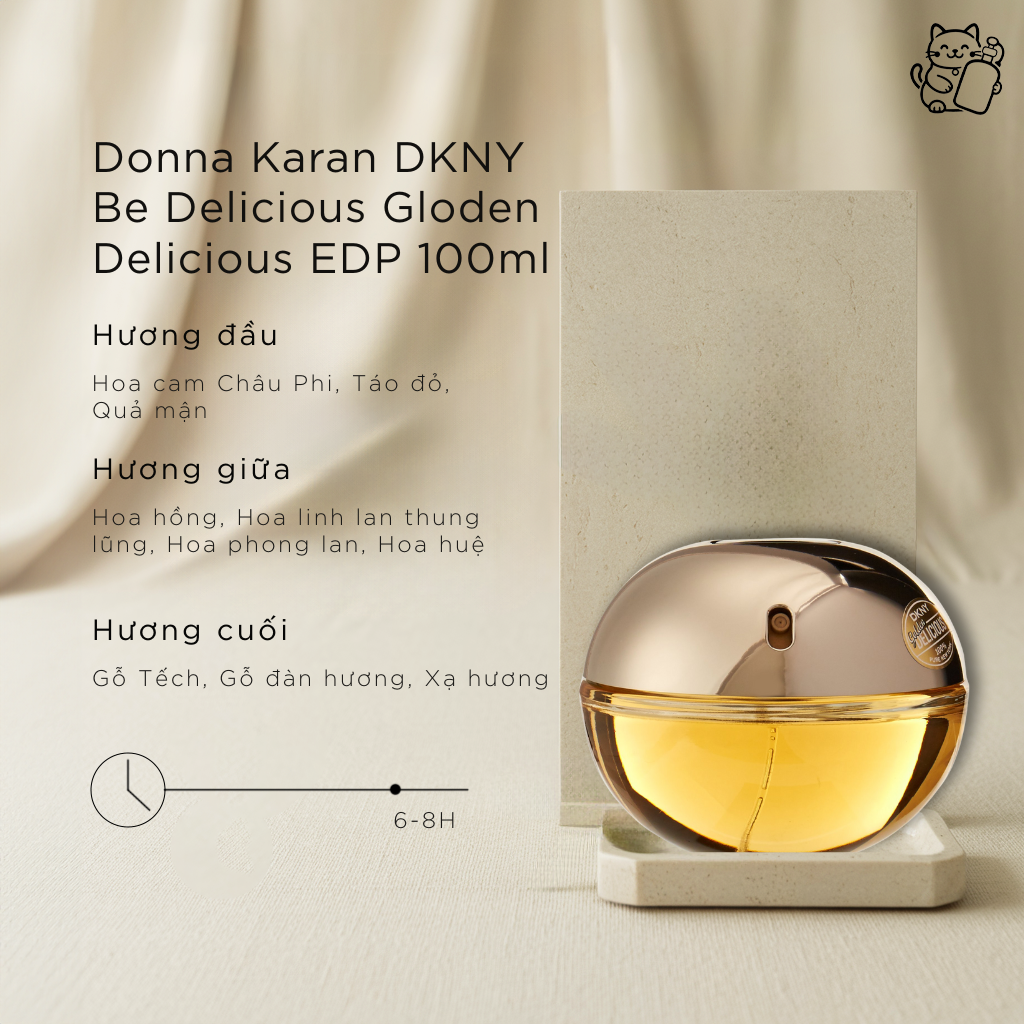 Donna Karan DKNY Be Delicious Golden Delicious EDP 100ml