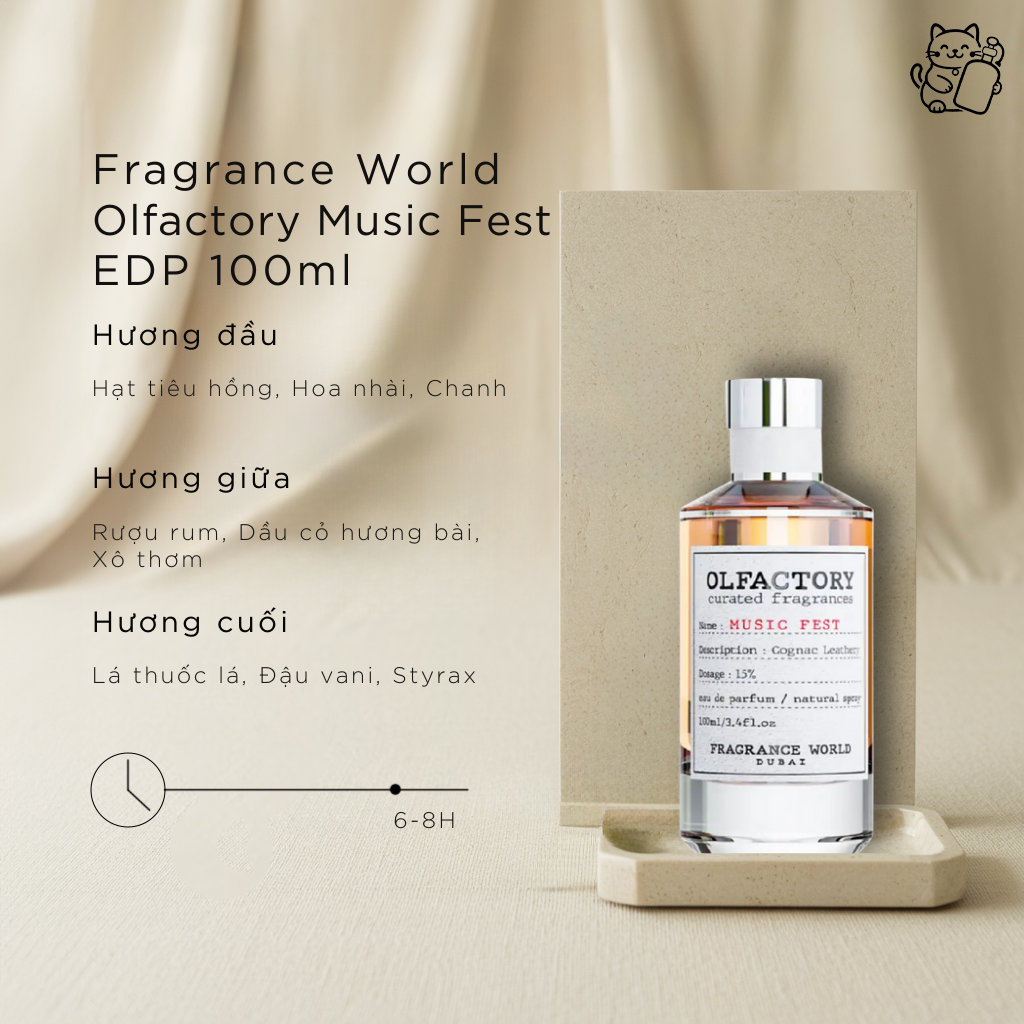 Fragrance World Olfactory Music Fest EDP 100ml