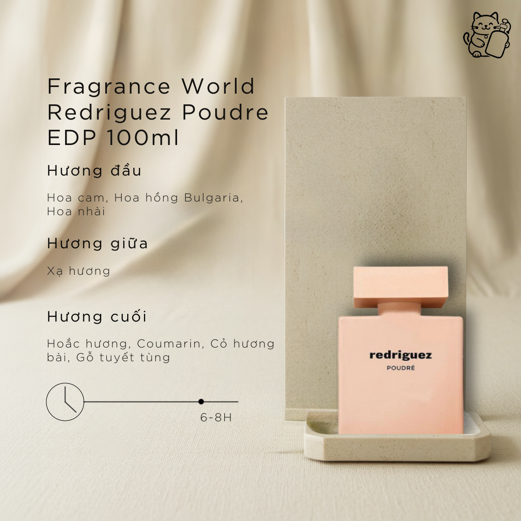 Fragrance World Redriguez Poudre EDP 100ml