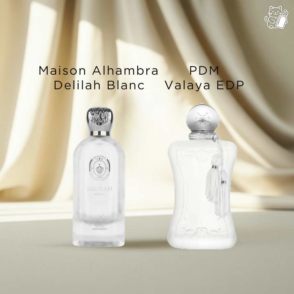 SET Maison Alhambra Delilah Blanc EDP 100ml + Nến Thơm