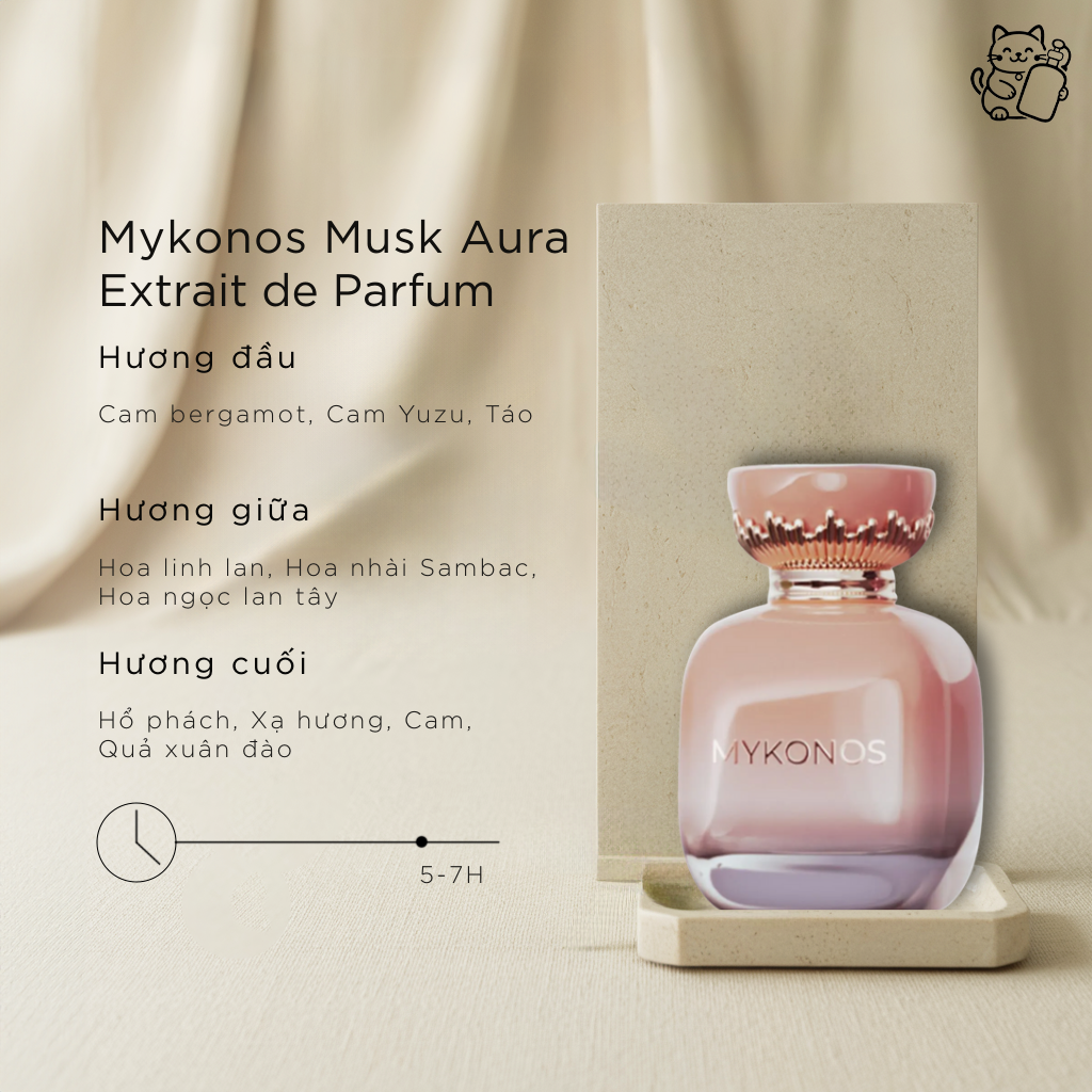 Mykonos Musk Aura Extrait de Parfum 100ml