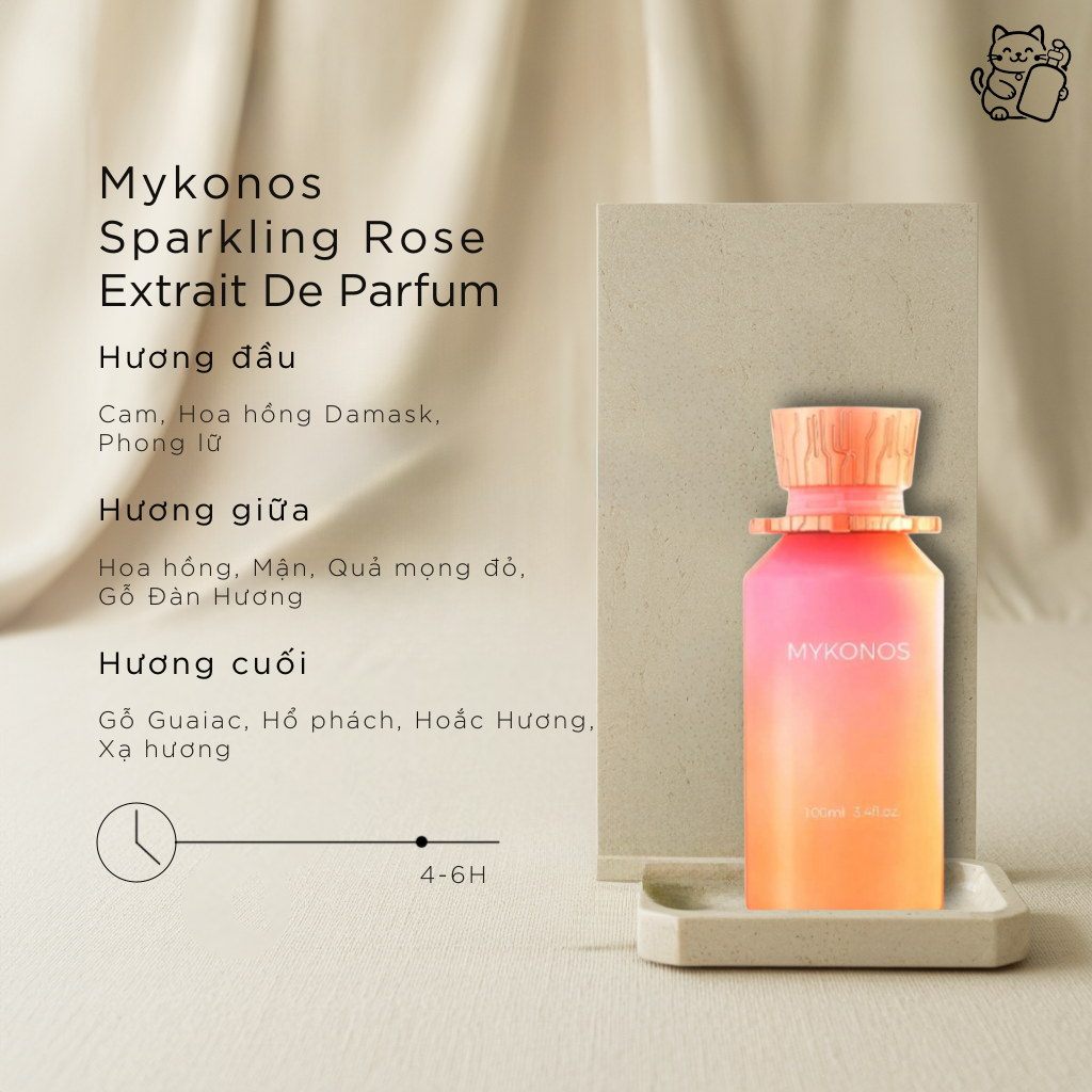 Mykonos Sparkling Rose Extrait De Parfum 100ml