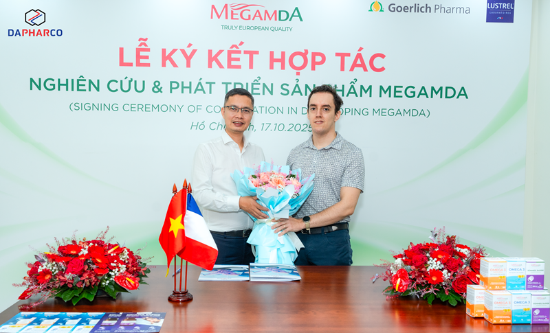 Dapharco ký kết chiến lược với Goerlich Pharma và Lustrel Laboratoires: Bước tiến mới trong chăm sóc sức khoẻ người Việt