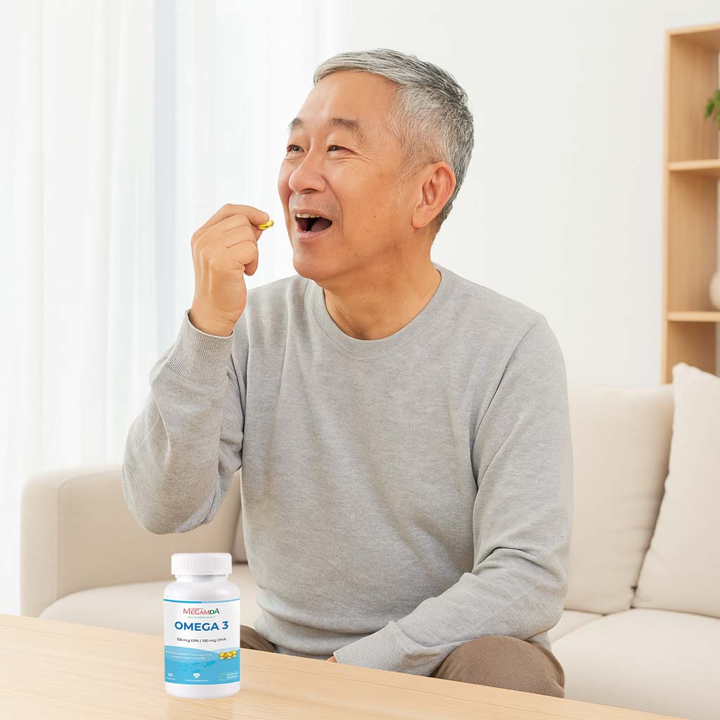  Omega-3 giàu EPA - Bảo vệ tim mạch và não bộ