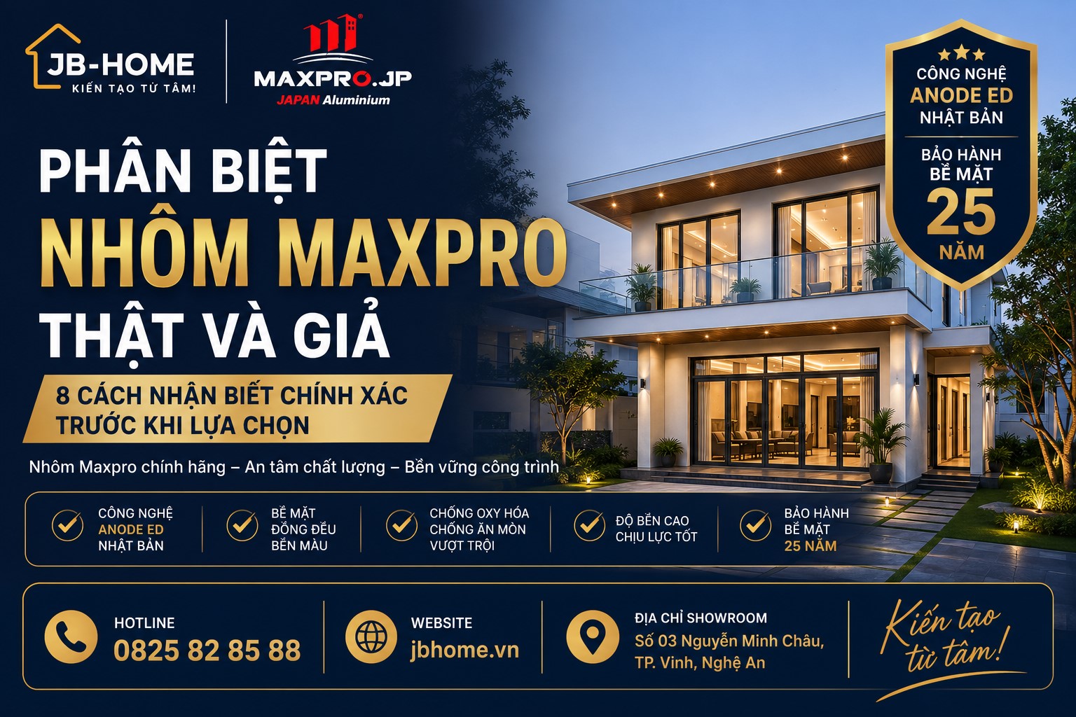 Phân Biệt Nhôm Maxpro Thật Và Giả – 8 Cách Nhận Biết Chính Xác Trước Khi Lựa Chọn