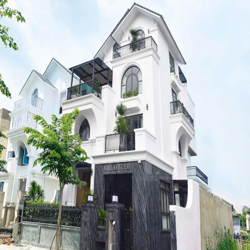 Biệt thự phố sử dụng cửa nhôm Maxpro