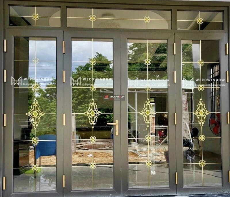 Cửa nhôm kính 1
