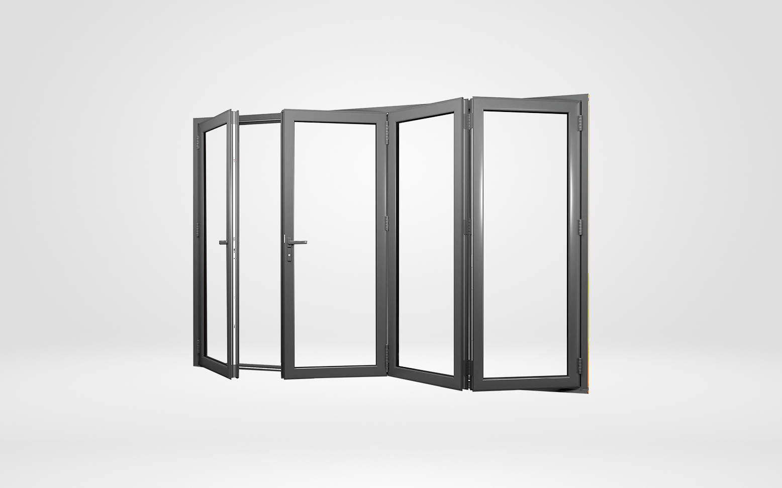 Cửa Nhôm Yongxing Hệ 63 Xếp Trượt