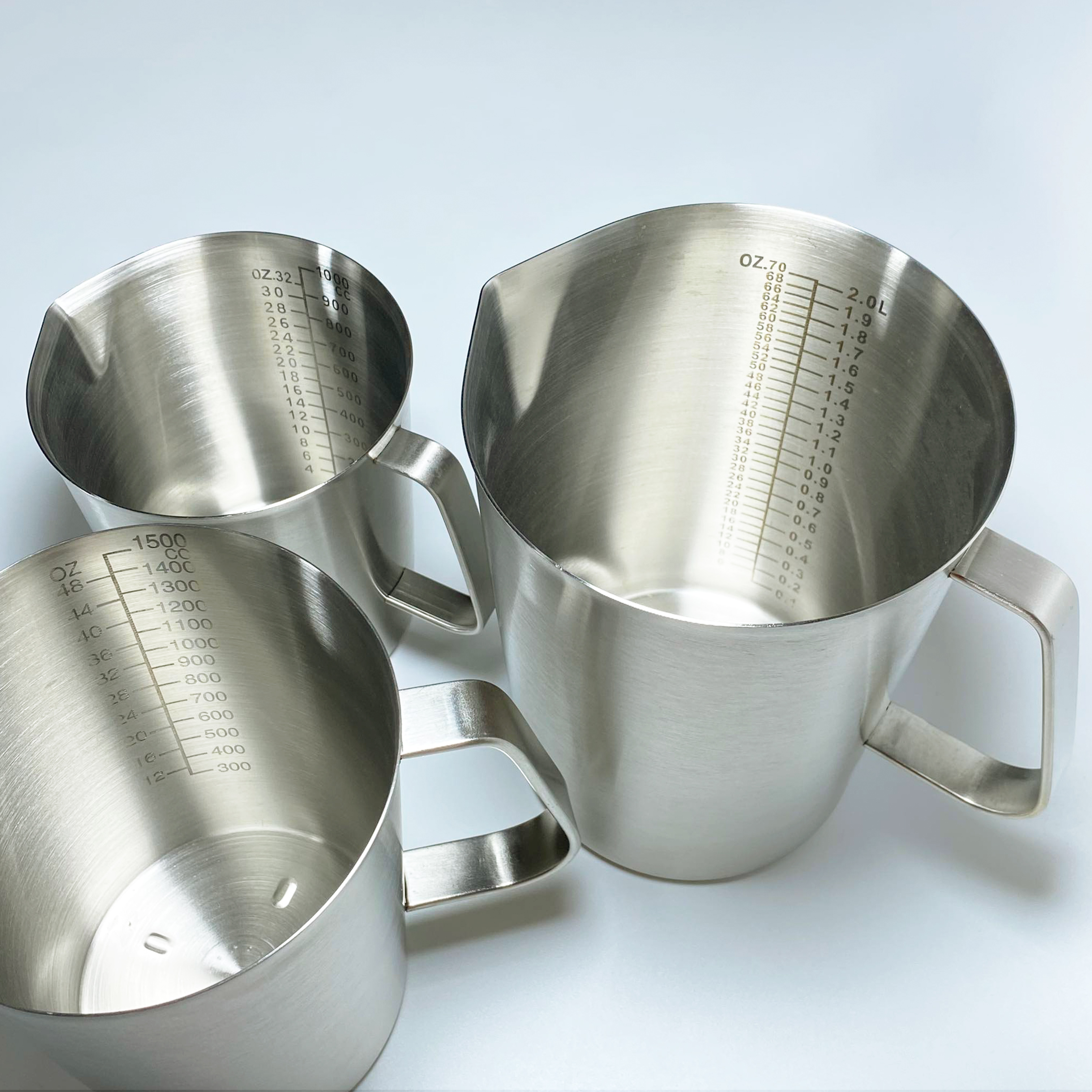 Ca Đong - Ca Đánh Sữa - Ca Rót Nước Inox 304 Cao Cấp - Hàng Nhập Khẩu