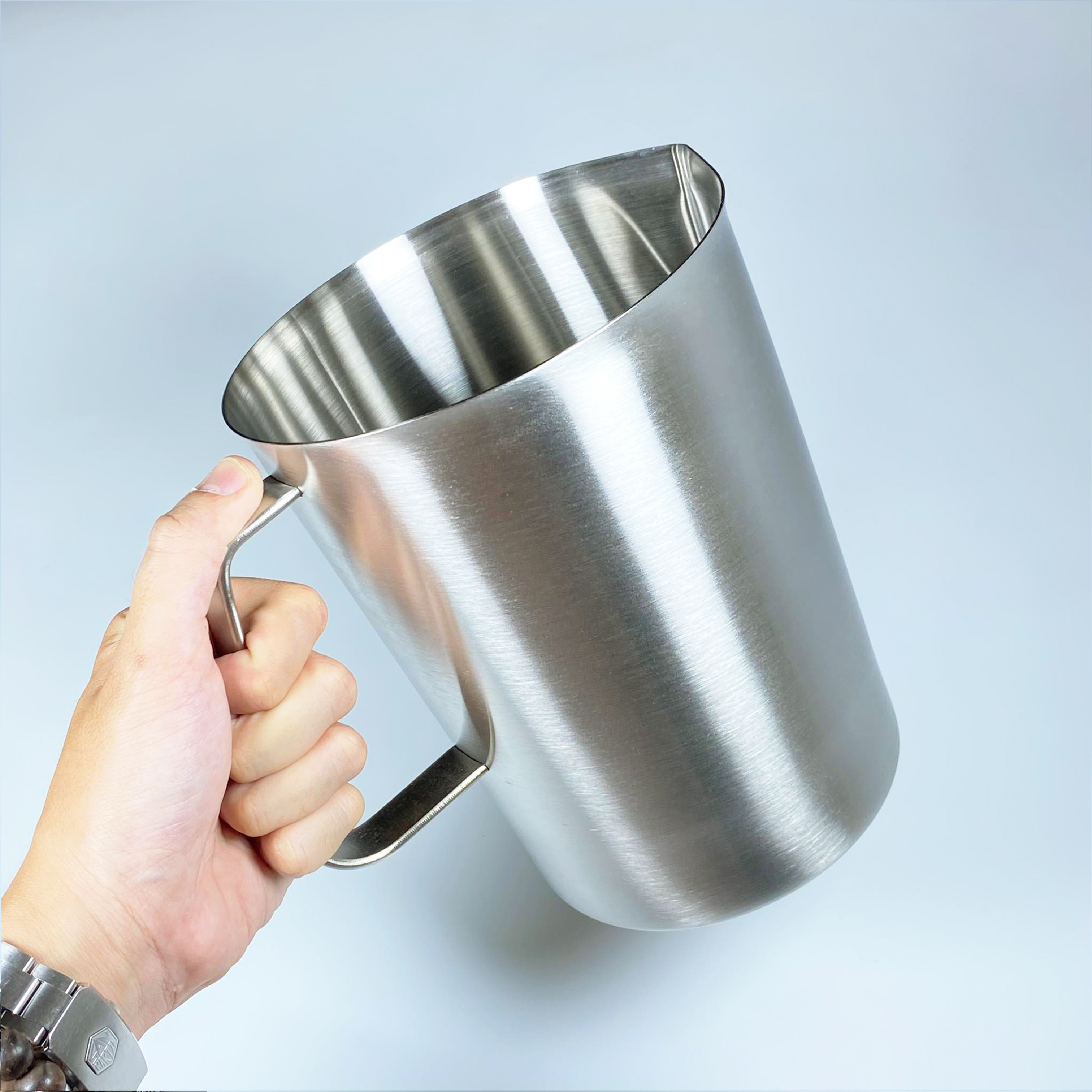 Ca Đong - Ca Đánh Sữa - Ca Rót Nước Inox 304 Cao Cấp - Hàng Nhập Khẩu