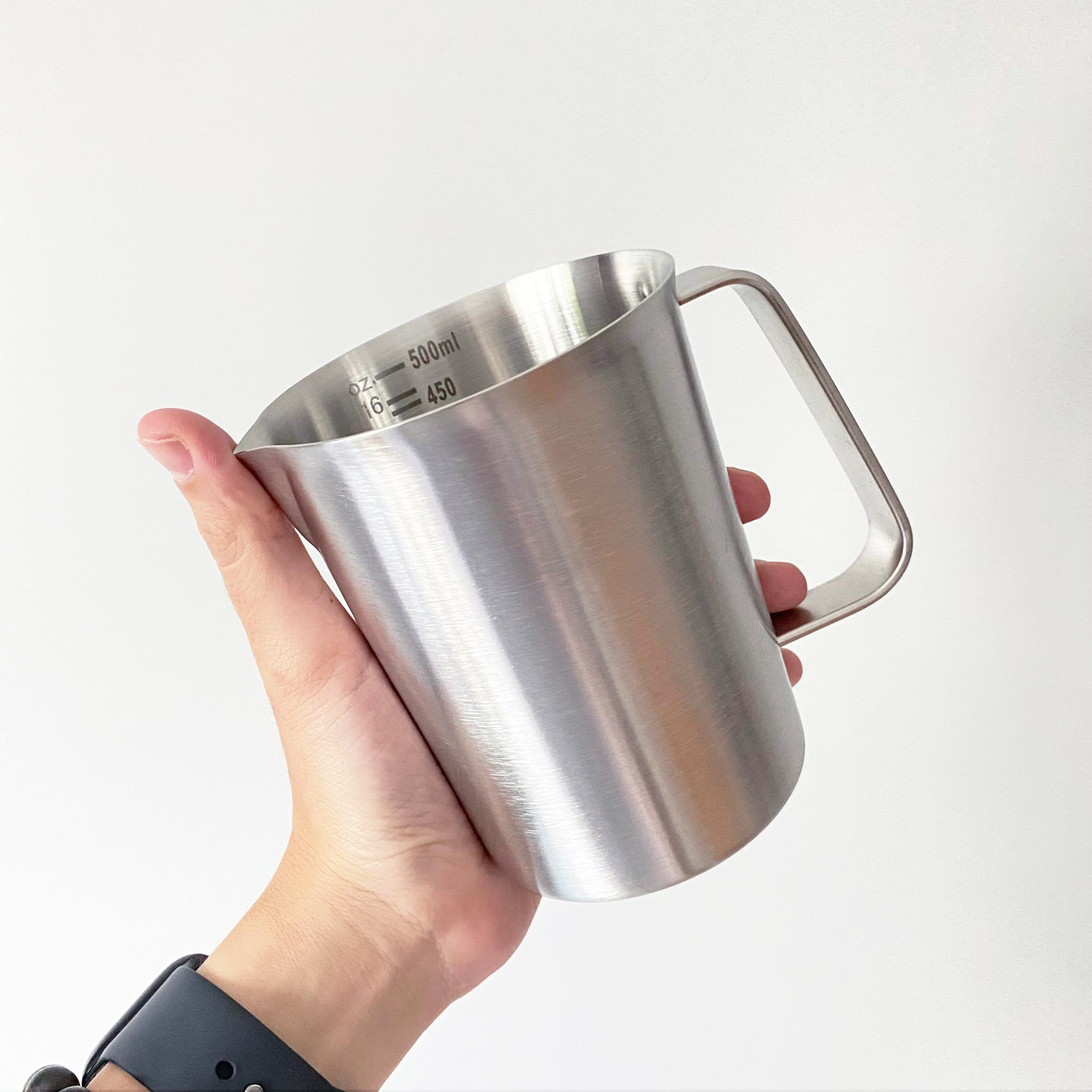 Ca Đong - Ca Đánh Sữa - Ca Rót Nước Inox 304 Cao Cấp - Hàng Nhập Khẩu