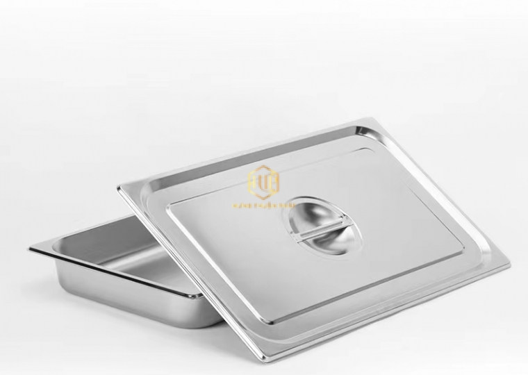 Khay 1/1 Inox 304 (53 x 32.5cm)- Khay G/N - Khay Buffet - Khay Kem - Hưng Thuận Phát