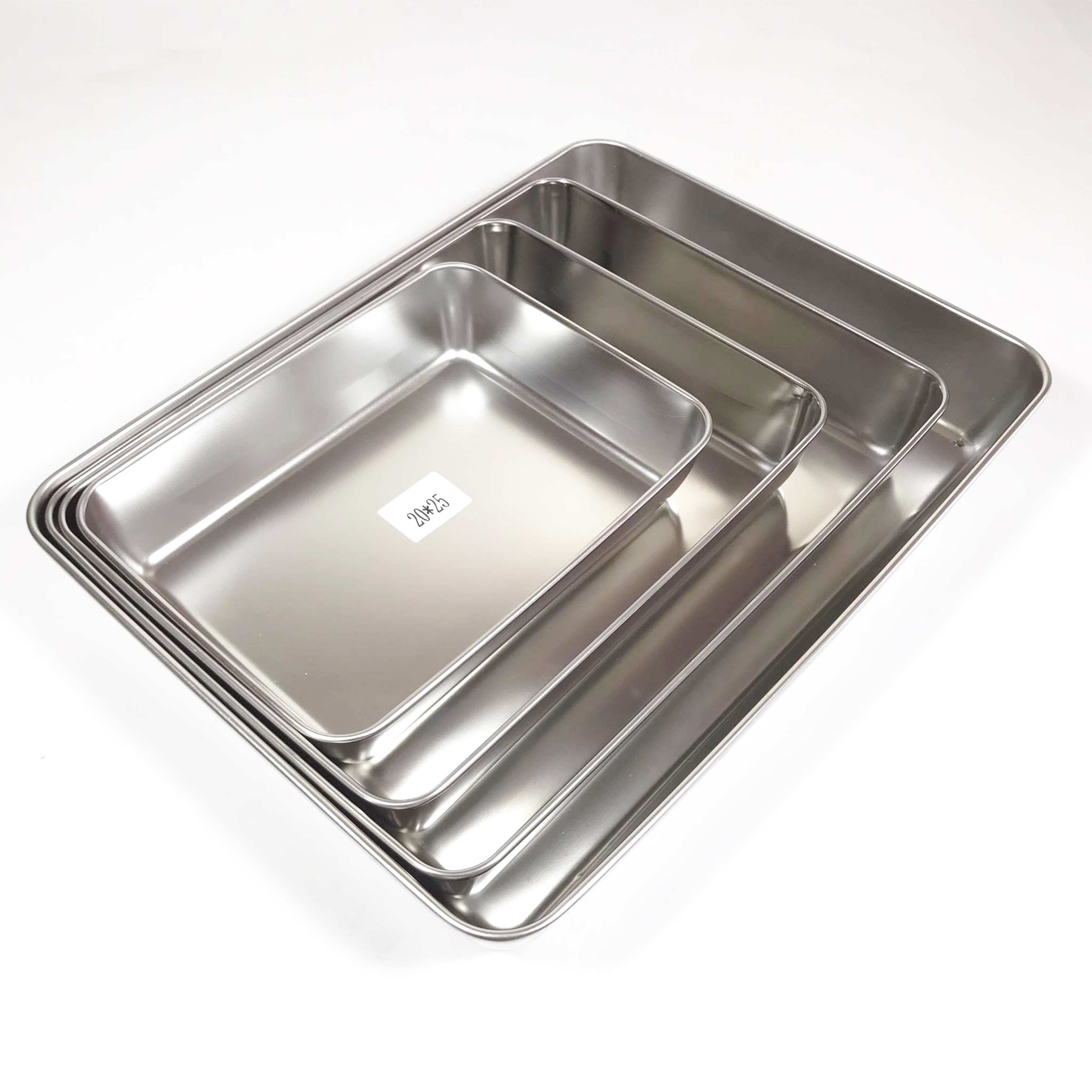 Khay Sâu Chữ Nhật Inox 304 Loại Dày - Hưng Thuận Phát