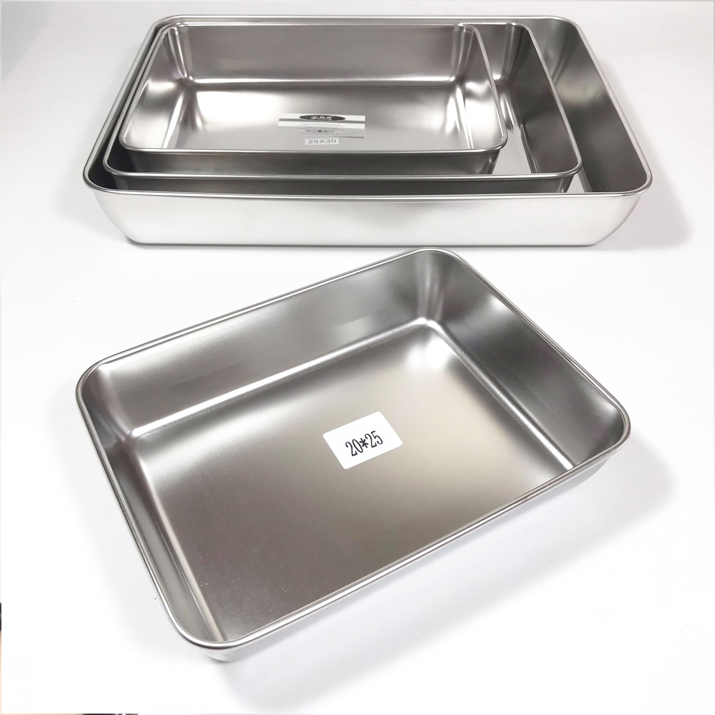 Khay Sâu Chữ Nhật Inox 304 Loại Dày - Hưng Thuận Phát