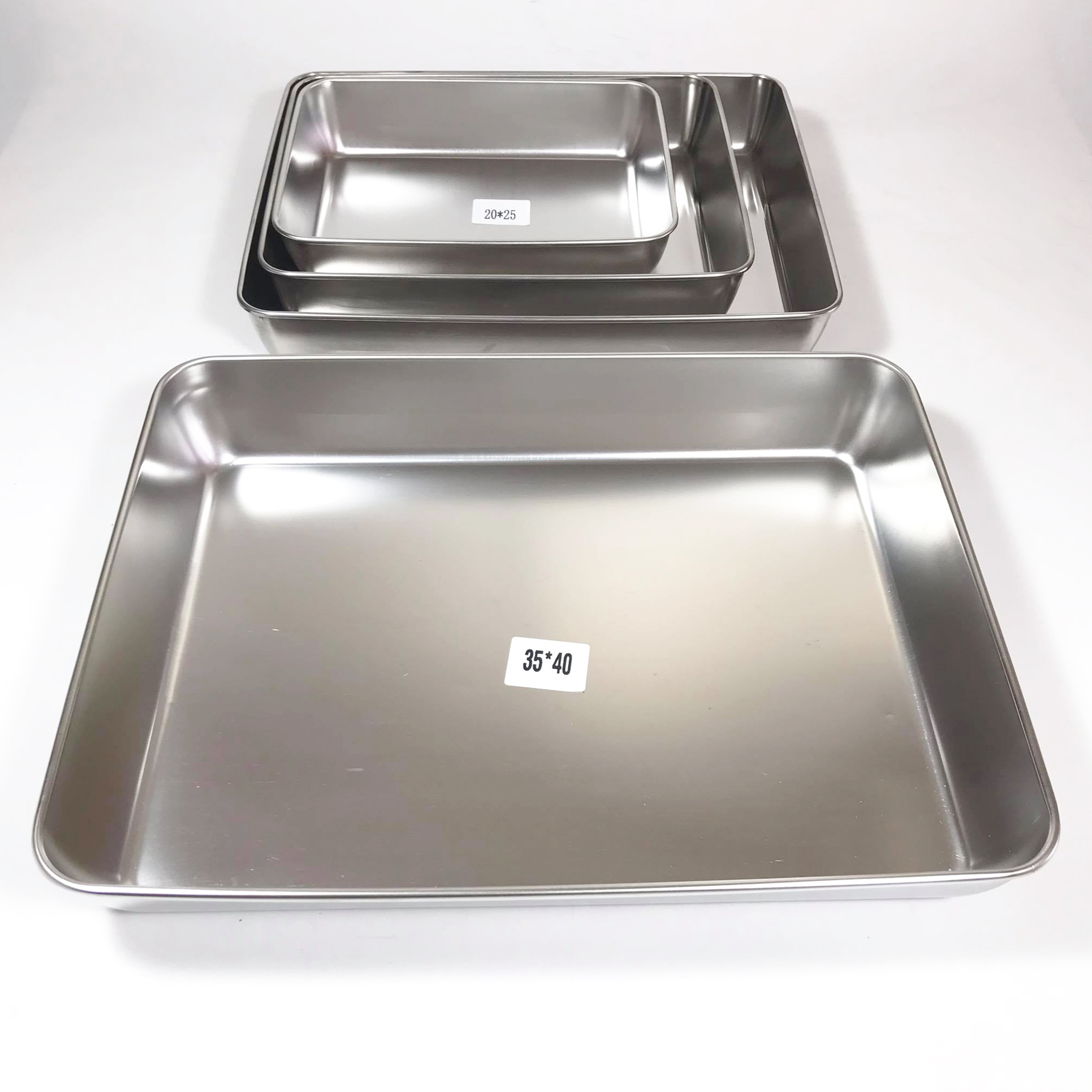 Khay Sâu Chữ Nhật Inox 304 Loại Dày - Hưng Thuận Phát