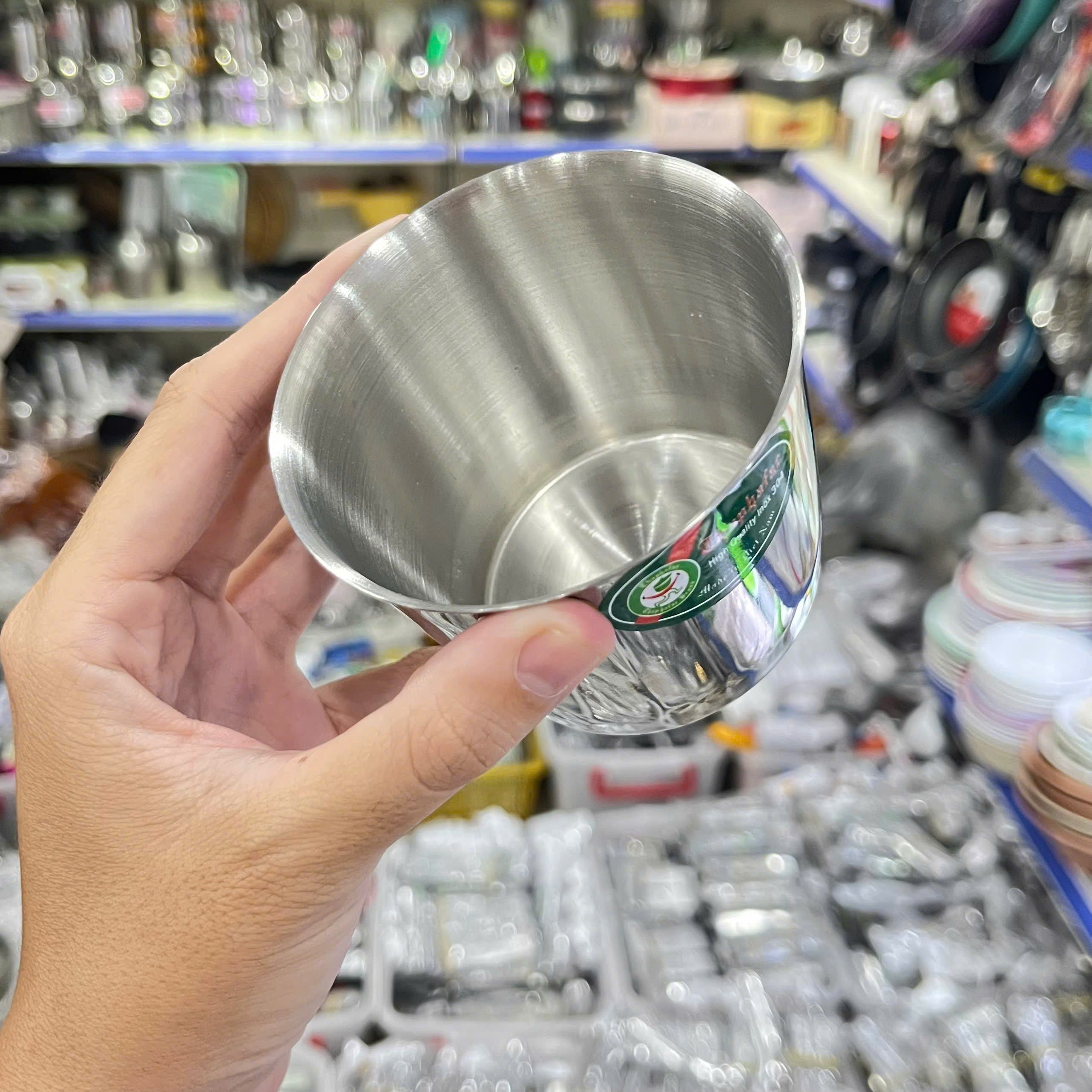 Set 10 Ly Đá Inox 304 Cao Cấp Thaphafac - Hàng Việt Nam Sản Xuất