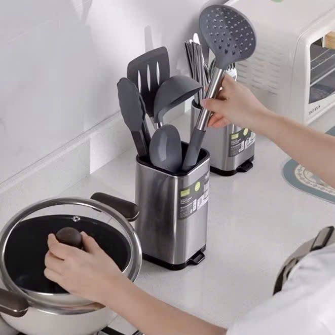 Ống Để Dao Kéo Đa Năng Inox Cao Cấp