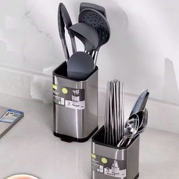 Ống Để Dao Kéo Đa Năng Inox Cao Cấp